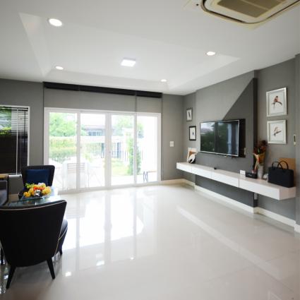 ขายบ้านเดี่ยว 77.3 ตารางวา ม.เดอะเซนโทร รัตนาธิเบศร์ เยื้องวัดสวนแก้ว