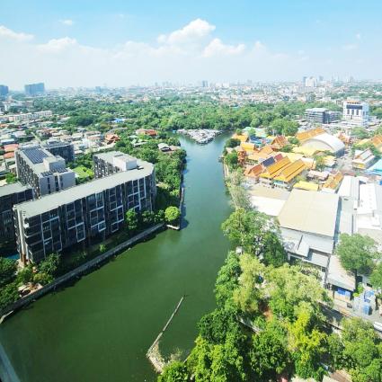 ขายพร้อมผู้เช่า คอนโดลุมพินีวิลล์ สุขุมวิท77 ขนาด 43.10 ตารางเมตร ชั้น23