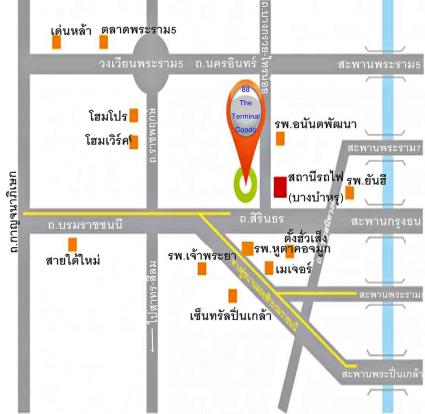 ขายคอนโด 88เดอะเทอร์มินอล สิรินทร-ปิ่นเกล้า ขนาด 30.24 ตารางเมตร ถูกที่สุด