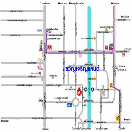 ขายอาคารพาณิชย์3ชั้น 2คูหา 42.7 ตารางวา โครงการขวัญเจริญแลนด์ ถ.บางกรวย-ไทรน้อย หลังมุม ถนนเมน