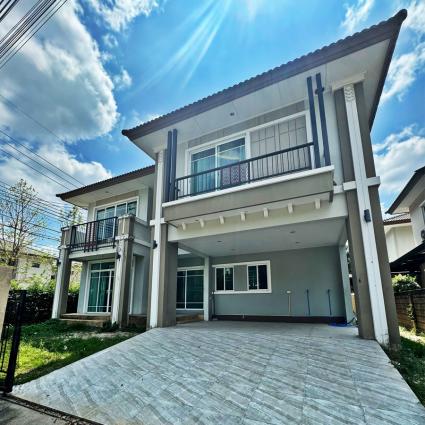 ขายพร้อมผู้เช่า บ้านเดี่ยว 65 ตารางวา โครงการภัสสร เพรสทีจ ปิ่นเกล้า-เพชรเกษม หลังมุม