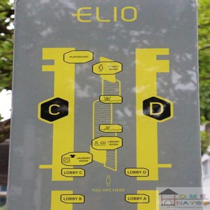 ขายคอนโดเอลลิโอ สุขุมวิท64 (Elio Sukhumvit64) ขนาด 30.45 ตารางเมตร ชั้น5 ตึกD