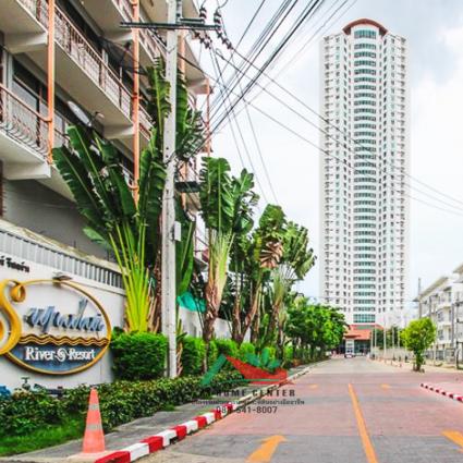 ขายคอนโดศุภาลัย ริเวอร์ รีสอร์ท เจริญนคร ขนาด 53.26 ตารางเมตร ชั้น7