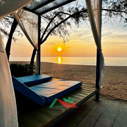 ขายบ้านหรูพูลวิลล่าติดชายหาดแสงอรุณ 100 ตารางวา โครงการ Aruna ทับสะแก จ.ประจวบคีรีขันธ์