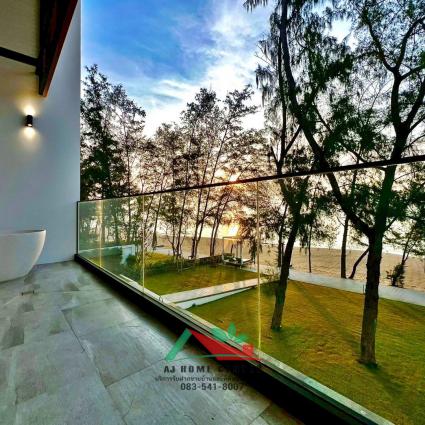 ขายบ้านหรูพูลวิลล่าติดชายหาดแสงอรุณ 100 ตารางวา โครงการ Aruna ทับสะแก จ.ประจวบคีรีขันธ์