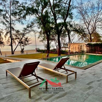 ขายบ้านหรูพูลวิลล่าติดชายหาดแสงอรุณ 100 ตารางวา โครงการ Aruna ทับสะแก จ.ประจวบคีรีขันธ์