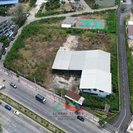 ขายที่ดิน 3-3-99.7 ไร่ ซ.เทียนทะเล12 ติดถนนบางขุนเทียน ผังสีม่วง