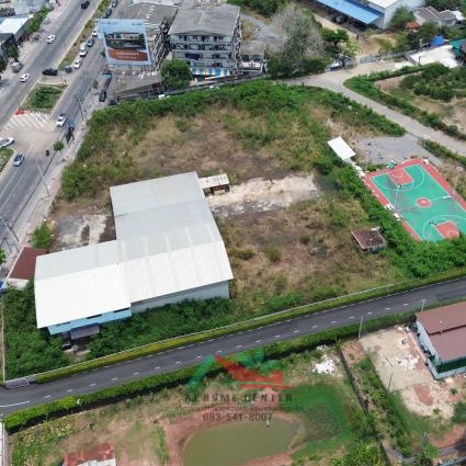 ขายที่ดิน 3-3-99.7 ไร่ ซ.เทียนทะเล12 ติดถนนบางขุนเทียน ผังสีม่วง