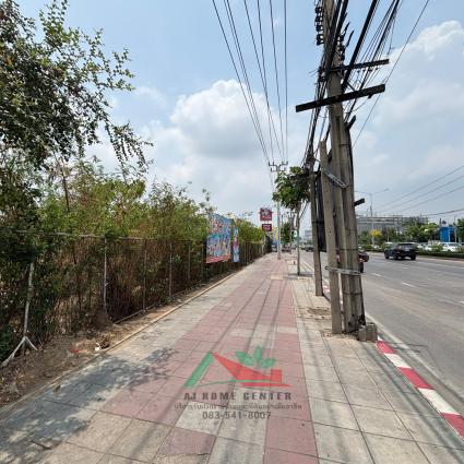 ขายที่ดิน 3-3-99.7 ไร่ ซ.เทียนทะเล12 ติดถนนบางขุนเทียน ผังสีม่วง