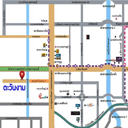 ขายทาวน์เฮ้าส์ชั้นเดียว 18 ตารางวา ม.ตะวันงาม ซ.กันตนา