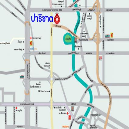 ขายต่ำกว่าราคาประเมิน บ้านเดี่ยว 131 ตารางวา ม.ปาริชาต345 หลังมุม ถนนเมน