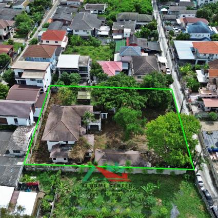 ขายที่ดินพร้อมโครงสร้างบ้าน 474 ตารางวา ซ.นนทบุรี8 และ ซ.เลี่ยงเมืองนนทบุรี13/1