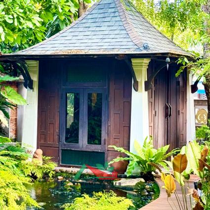 ขายบ้านเดี่ยวพร้อมเรือนรับรอง 194.2 ตารางวา ม.วรารมย์99 เพชรเกษม81 หลังมุม