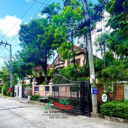 ขายบ้านเดี่ยวพร้อมเรือนรับรอง 194.2 ตารางวา ม.วรารมย์99 เพชรเกษม81 หลังมุม