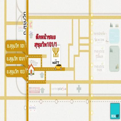 ขายหรือให้เช่า อาคารอาคารพาณิชย์3.5ชั้น พร้อมดาดฟ้า 17 ตารางวา ซ.สุขุมวิท101/1