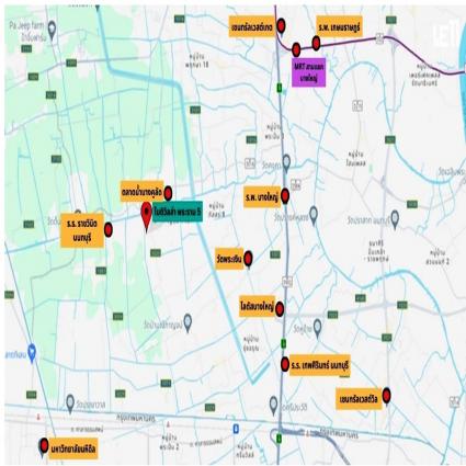 ขายทาวน์เฮ้าส์ 16.9 ตารางวา ม.โมดิวิลล่า พระราม5-กาญจนาภิเษก