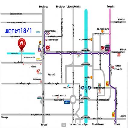 ขายทาวน์เฮ้าส์ 25.4 ตารางวา ม.พฤกษา18/1 บางใหญ่ หลังมุม รีโนเวทใหม่