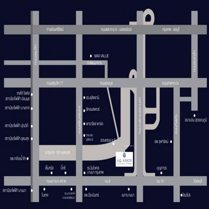 ขายบ้านเดี่ยว3ชั้น 52 ตารางวา โครงการเอคิว อาร์เบอร์ สวนหลวง ร.9-พัฒนาการ 