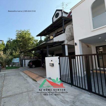 ขายทาวน์เฮ้าส์ 30 ตารางวา ม.เมืองเพชรวิลเลจ ตลิ่งชัน รีโนเวทใหม่