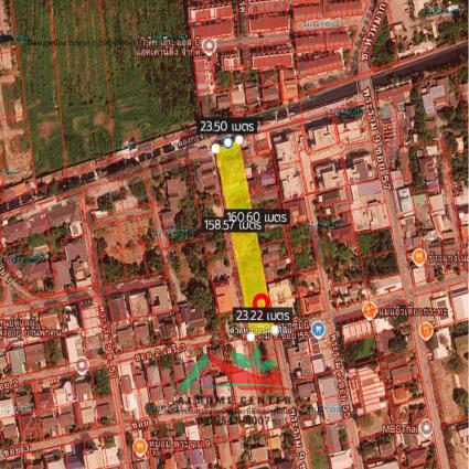 ขายที่ดินพร้อมบ้านเดี่ยว3หลัง 2-1-37 ไร่ ซ.พระราม9 ซ.53 