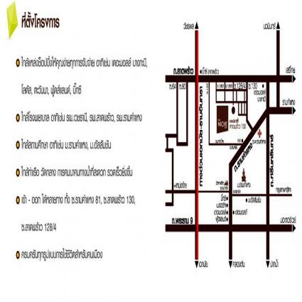 ขายคอนโดเดอะนิชซิตี้ ลาดพร้าว130 ขนาด 35.72 ตารางเมตร ชั้น2 ตึกB