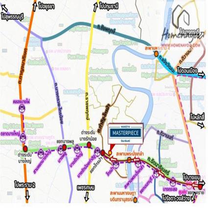 ขายบ้านเดี่ยว 106.7 ตารางวา โครงการมณียา มาสเตอร์พีซ รัตนาธิเบศร์ หลังมุม