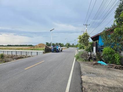 ขายด่วนที่ดินใกล้ราชภัฏสวนสุนันทา 3 ไร่ ติดถนนลาดยางสาธารณะ ต.ลานตากฟ้า อ.นครชัยศรี จ.นครปฐม