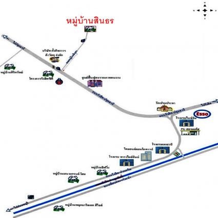 ขายบ้านเดี่ยวชั้นเดียว 51 ตารางวา ม.สินธร รังสิต-บางพูน 
